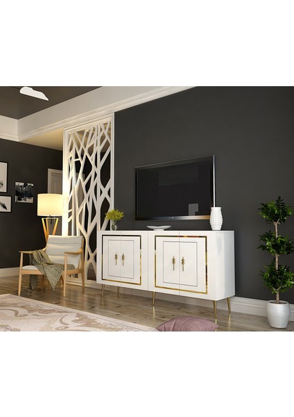 Pıerodh (KB150) Konsol Beyaz Altın