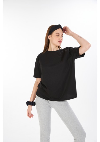 Kadın/oversize Basic/ Yuvarlak Yaka /kısa Kol /%100 Cotton Penye Süprem T-Shirt fiyatları