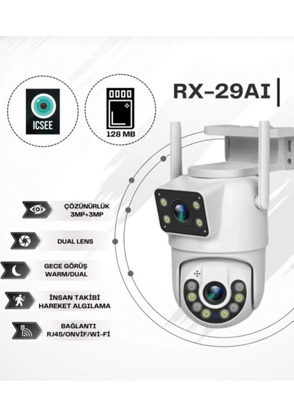 RX-29AI Wi-Fi Kamera