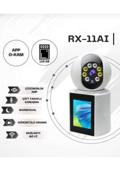 RX/11AI 3mp Wifi Kamera