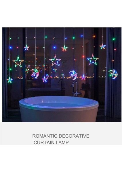 Noel Ayı Yıldız Pencere Peri Işıkları USB ve Pil ile Çalışan Işık Iç Mekan Çocuk ve Yatak Odası Çok Renkli (Yurt Dışından) fiyatları