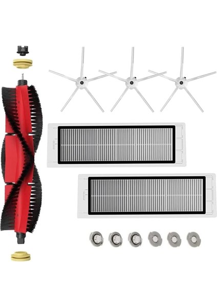 S5 Max S6 Pure Maxv S50 S51 S55 S60 S65 Elektrikli Süpürge Ana Yan Fırça Hepa Filtresi (Yurt Dışından)