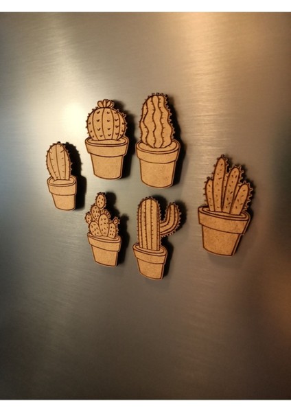 Kaktüs Modelli 6'lı Magnet fiyatları