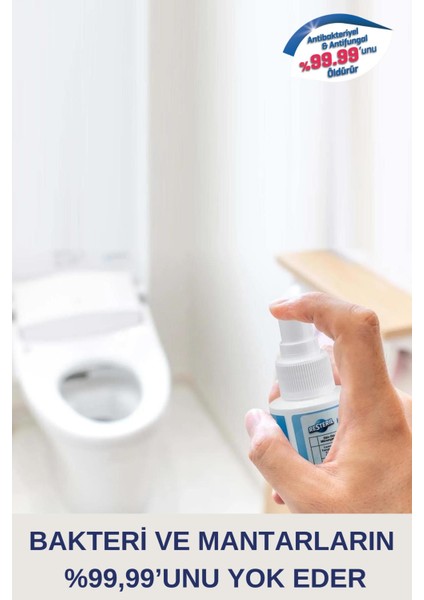 Resteril Hijyen Spreyi ve Baby&Kids 100x200ml Klozet Kapağı Temizleyici Bebek Çocuk Dezenfektan Set