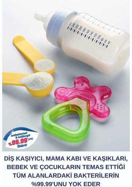 Resteril Hijyen Spreyi Baby&Kids 5X100ml Bebek Biberon Emzik Temizleyici Alkolsüz Dezenfektan Sprey