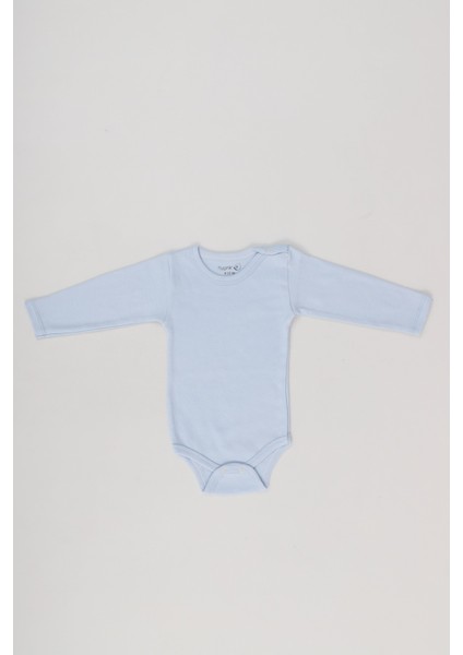 4 Parça Bebek Uzun Kollu Pamuk Bodysuit Takımı Yenidoğan ve Çocuk Hediye Seti