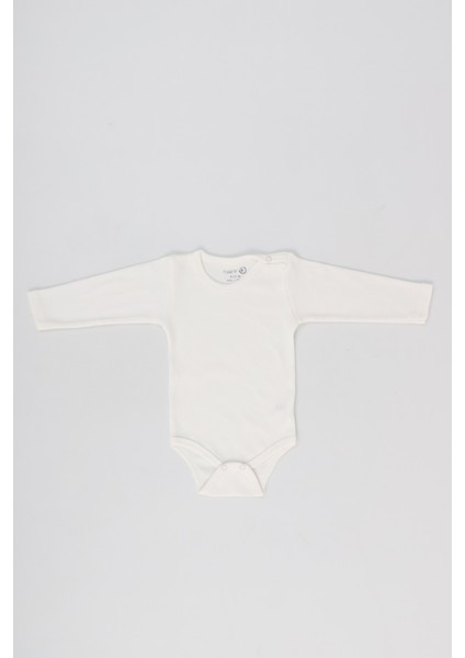 4 Parça Bebek Uzun Kollu Pamuk Bodysuit Takımı Yenidoğan ve Çocuk Hediye Seti