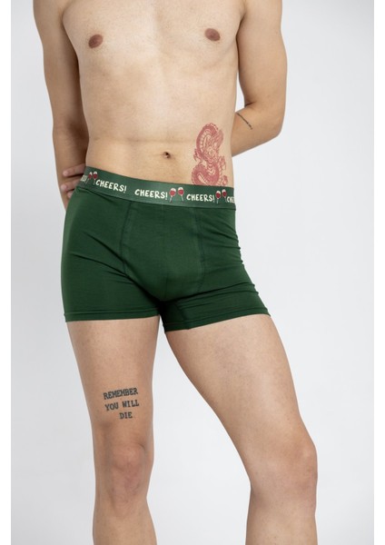 Bacchus Couture 3'lü Erkek Boxer