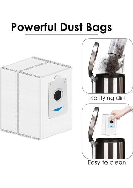 Ecovacs Deebot T30S/X2 Omni Için Yedek Toz Torbaları (Yurt Dışından)