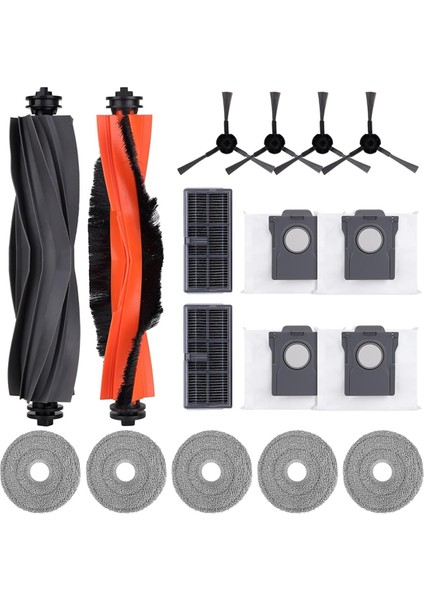 Dreame L30 ULTRA/X30/X30 Ultra Için Yedek Aksesuar Seti (Yurt Dışından)