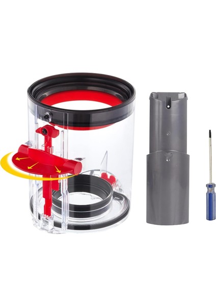 Dyson V10 SV12 Vakum Haznesi Cyclone Baffle Toz Kovası Için Yedek (Yurt Dışından)