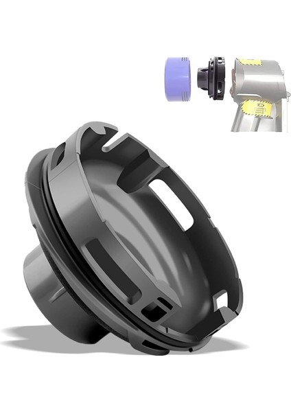 Dyson V7 V8 Için Motor Arka Kapak Yedek Parçaları (Yurt Dışından)
