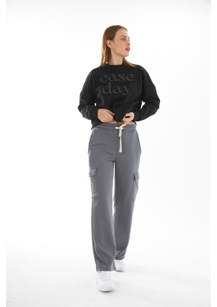 Kadın/ Kargo Cepli / Bol Paça Pantalon fırsatları