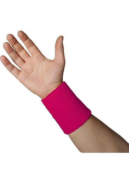 Sporcu Havlu El Bilekliği Ekonomik Bileklik Fuşya