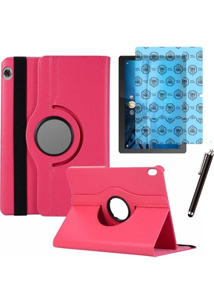 Lenovo Tab M10 Tb X505F Uyumlu Kılıf Ekran Koruyucu ve Kalem Set