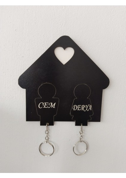 Sevgili Isimli Duvar Askılığı Anahtarlık