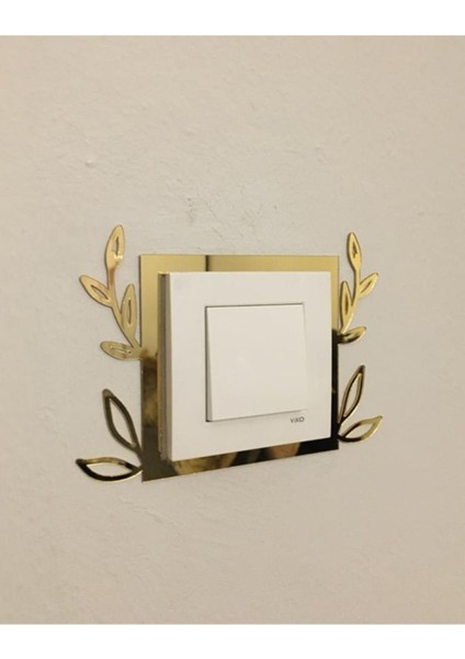 Aynalı Dekoratif Priz Çerçevesi