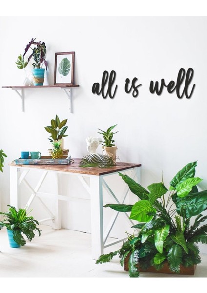 All Is Well Duvar Yazısı fiyatları