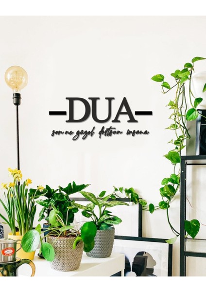 Dua Sen Ne Güzel Dostsun Insana Duvar Yazısı
