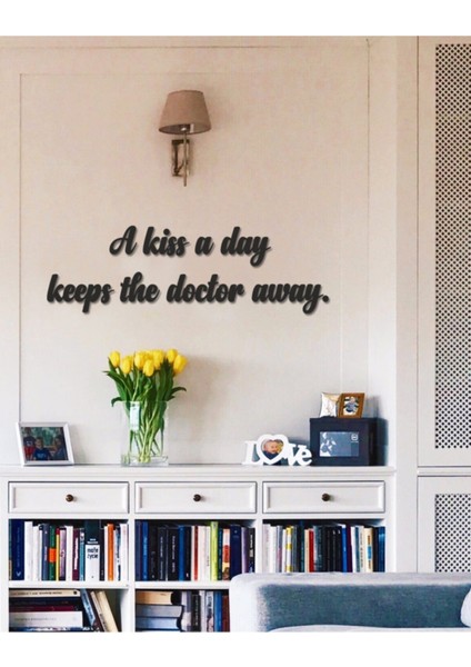 A Kiss A Day Duvar Yazısı fiyatları