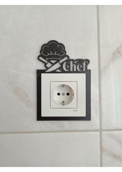 Chef Mutfak Priz Çerçevesi