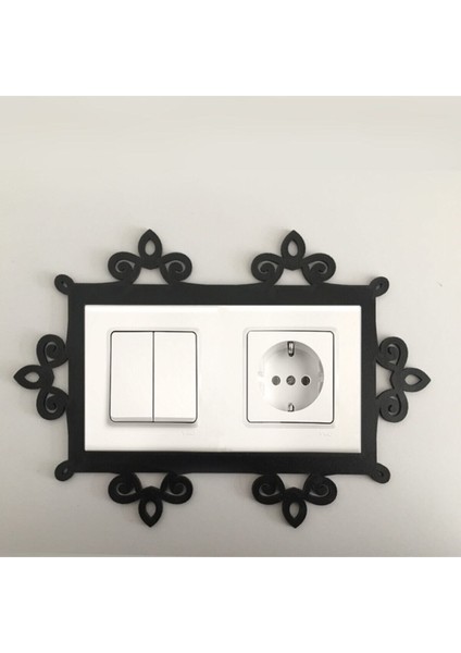 2'li Dekoratif Priz Çerçevesi