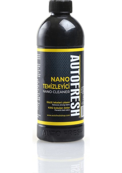 Autofresh Nano Temizleyici 410 ml Detaylı Araç Genel Temizleyici Mikrofiber Bez Hediyeli