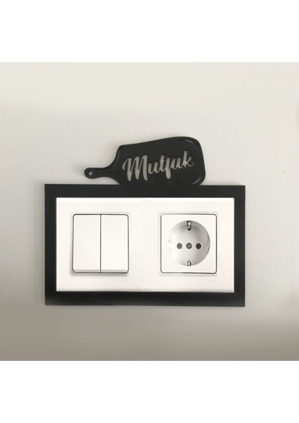 2'li Mutfak Priz Çerçevesi