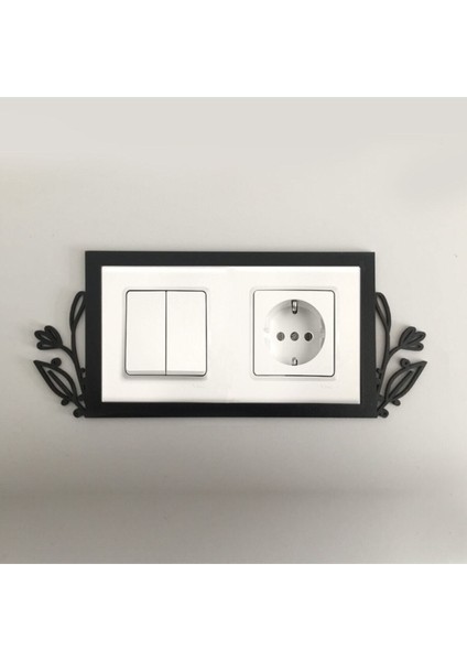 2'li Dekoratif Priz Çerçevesi