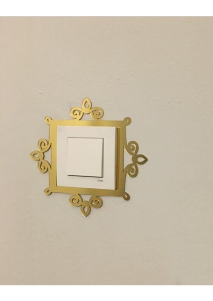Aynalı Dekoratif Priz Çerçevesi