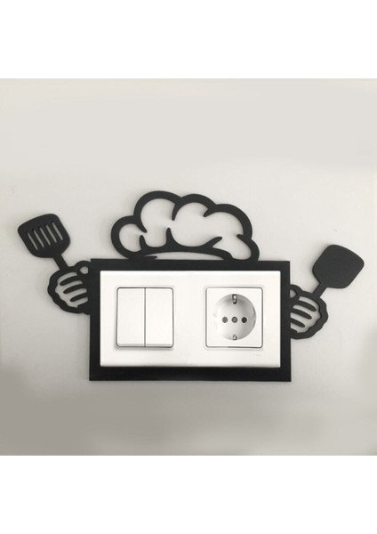 2'li Mutfak Priz Çerçevesi