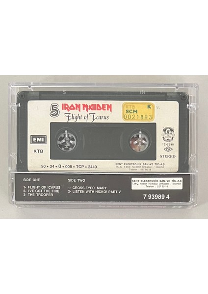 Iron Maiden - Flight of Icarus The Trooper Kaset fiyatları