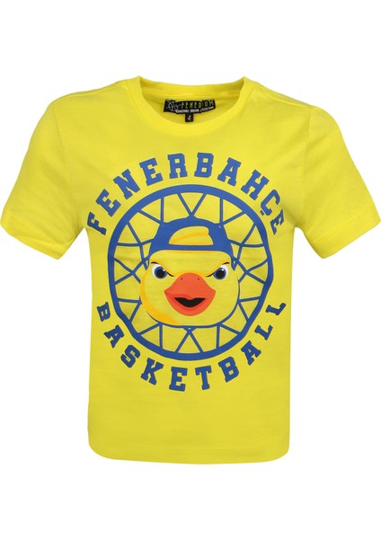 Basket Çocuk Fenerbahce Yellow Tshırt