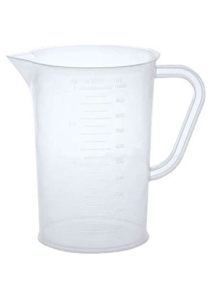 Plastik Ölçü Kabı Karaf - 3 Lt