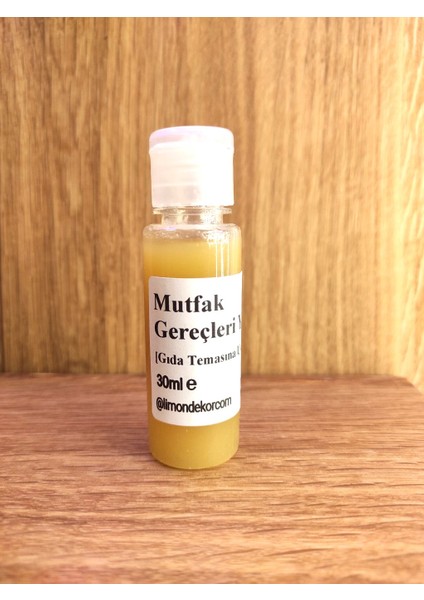 Ahşap Mutfak Gereçleri Koruyu Bakım Yağı Wooden Kitchen Utensils Protective Care Oil