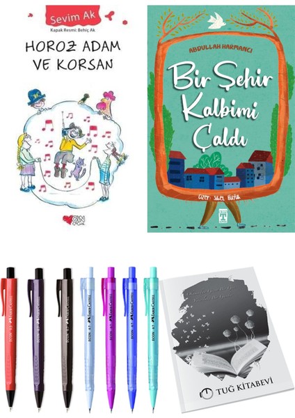 Bir Şehir Kalbimi Çaldı ve Horoz Adam ve Korsan 2li Set