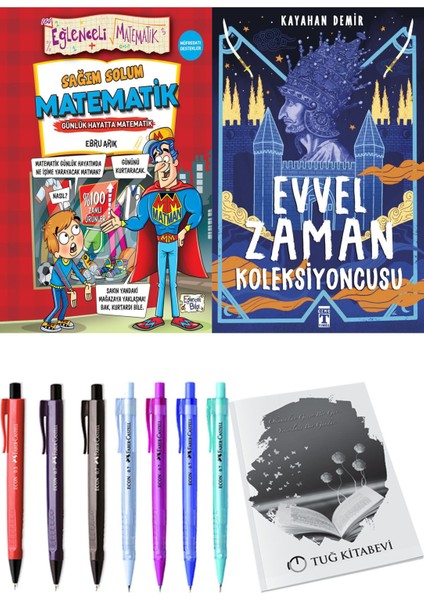 Evvel Zaman Koleksiyoncusu ve Sağım Solum Matematik 2li Set