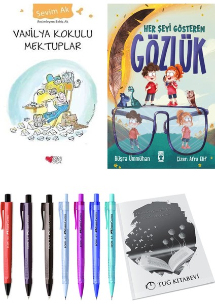 Her Şeyi Gösteren Gözlük ve Vanilya Kokulu Mektuplar 2li Set