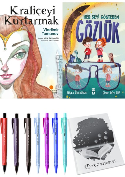 Her Şeyi Gösteren Gözlük ve Kraliçeyi Kurtarmak 2li Set