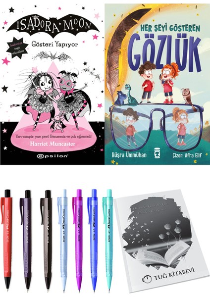 Her Şeyi Gösteren Gözlük ve Isadora Moon 9 Gösteri Yapıyor 2li Set