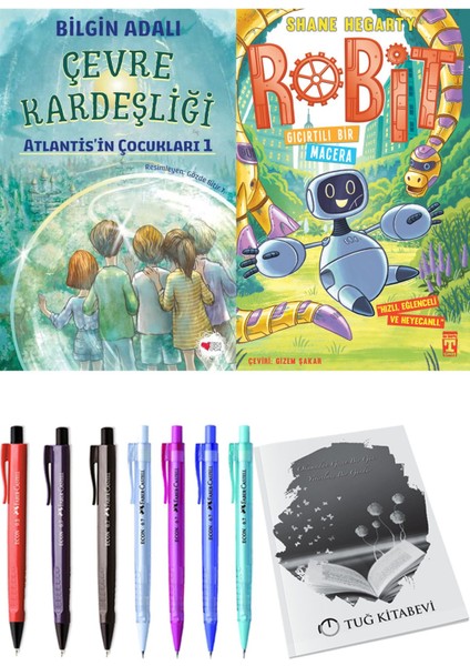 Robit 3 Gıcırtılı Bir Macera ve Çevre Kardeşliği 2li Set