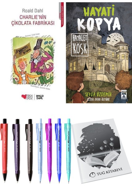 Hayati Kopya Hayalet Köşk ve Charlie'nin Çikolata Fabrikası 2li Set