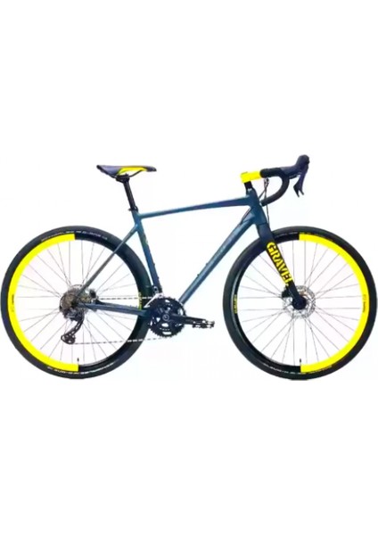 Gravel G0 28" 16-V Md Mat Mavi-Siyah-Açık Yeşil 50CM