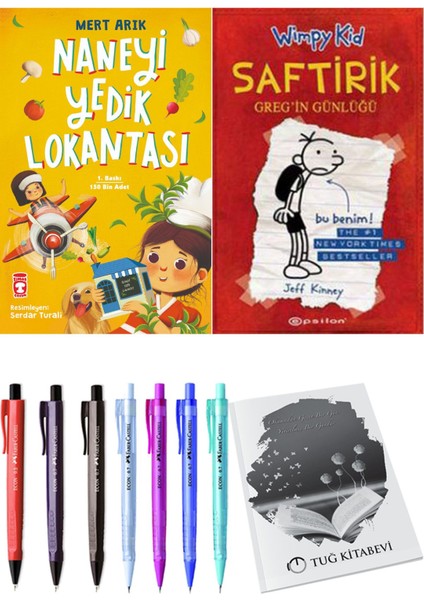 Saftirik 1 Greg'in Günlüğü ve Naneyi Yedik Lokantası 2li Set