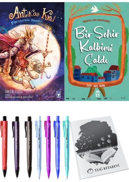 Bir Şehir Kalbimi Çaldı ve Antika Kral Forsantin'in Uyanışı 2li Set