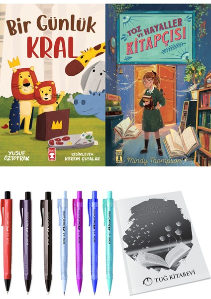 Toz ve Hayaller Kitapçısı ve Bir Günlük Kral 2li Set