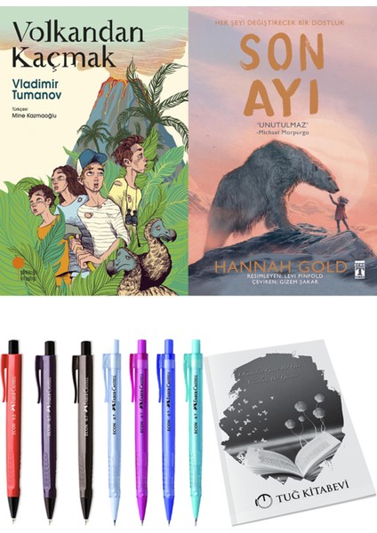 Son Ayı ve Volkandan Kaçmak 2li Set