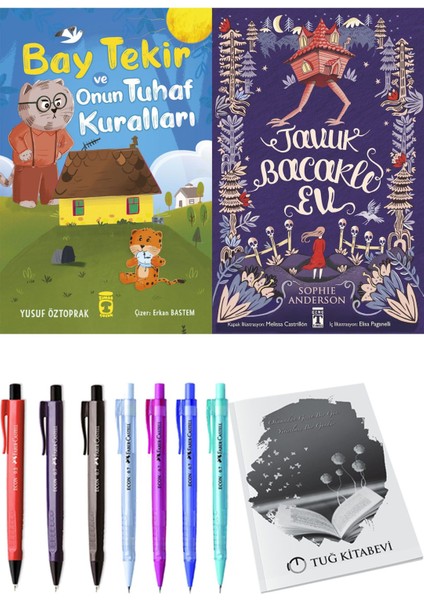 Tavuk Bacaklı Ev ve Bay Tekir ve Onun Tuhaf Kuralları 2li Set