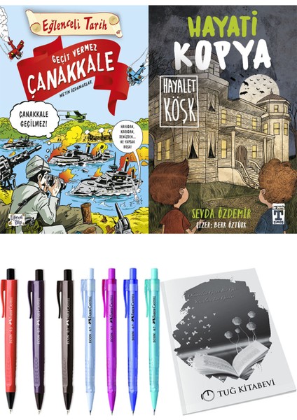 Hayati Kopya Hayalet Köşk ve Geçit Vermez Çanakkale 2li Set