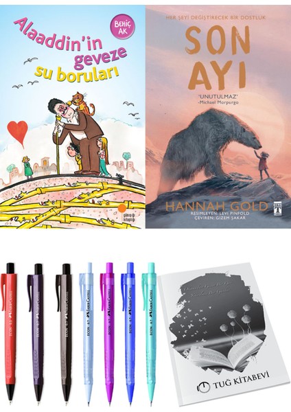 Son Ayı ve Alaaddin’in Geveze Su Boruları 2li Set